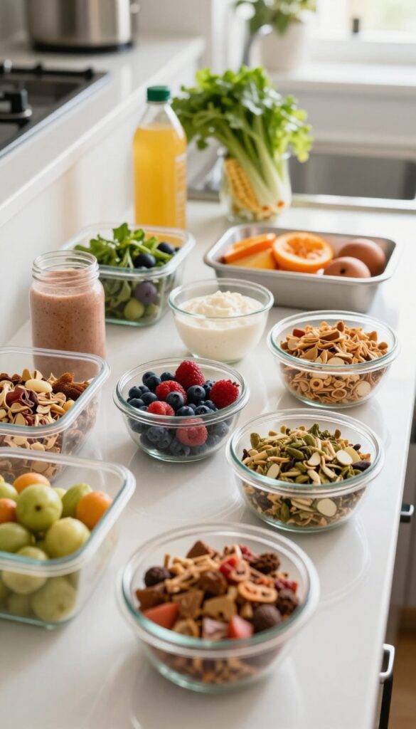 Swap Sugary Snacks for Fresh Fruit and Nuts