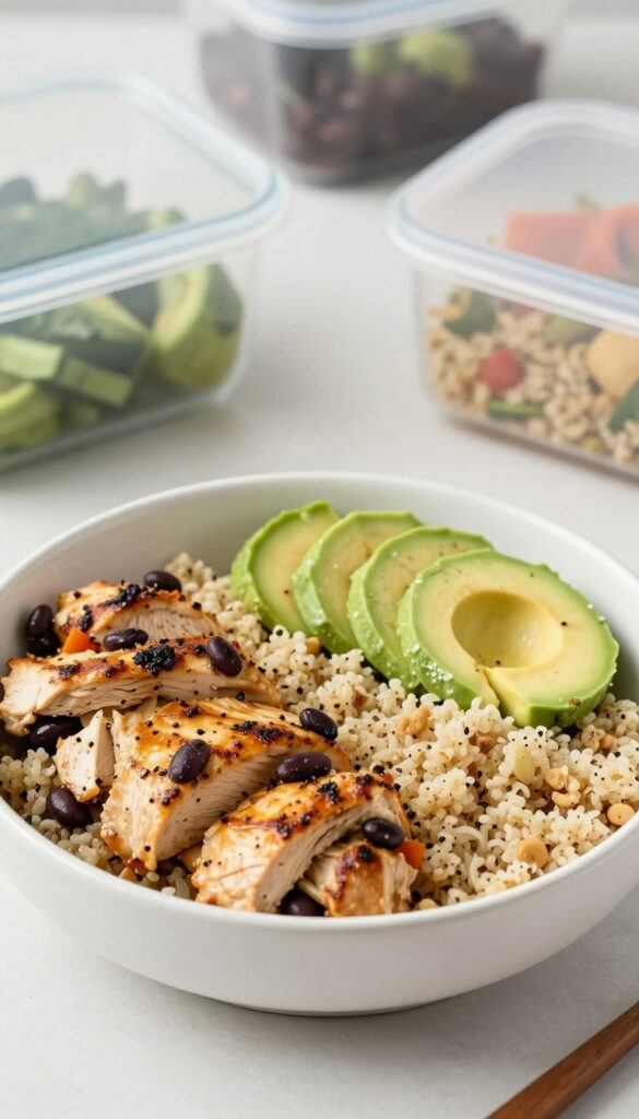 Lunch: 50g Protein to Keep Momentum