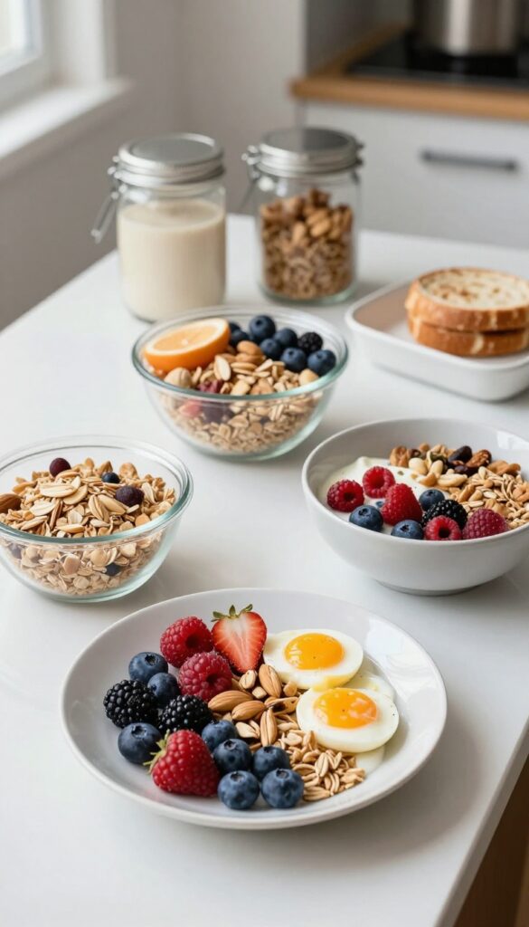 Sample Daily Meal Plan for Balanced Protein and Fiber