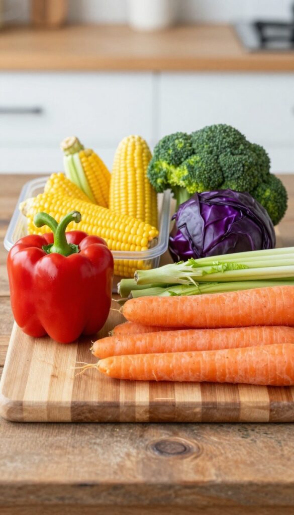 Eat a Rainbow of Vegetables Daily