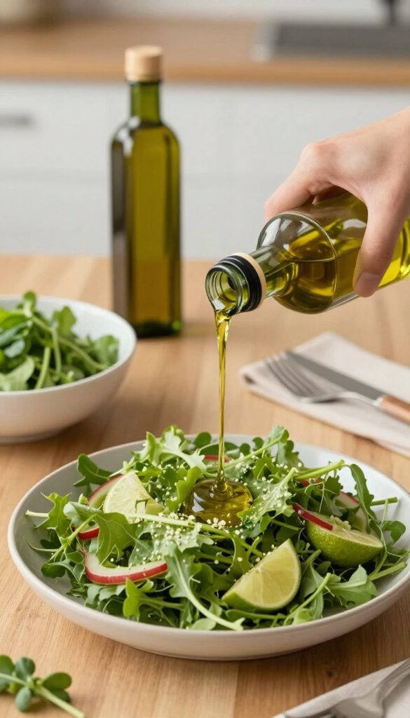 Swap Butter and Margarine for Extra Virgin Olive Oil
