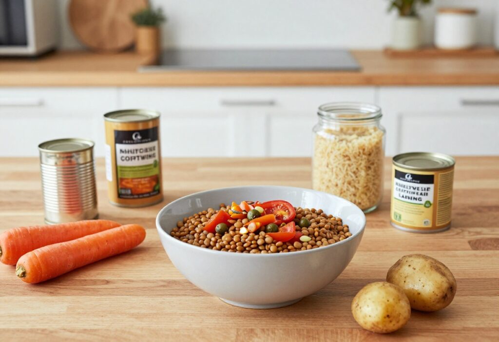 Budget-friendly ingredients for cheap weekly meal plan