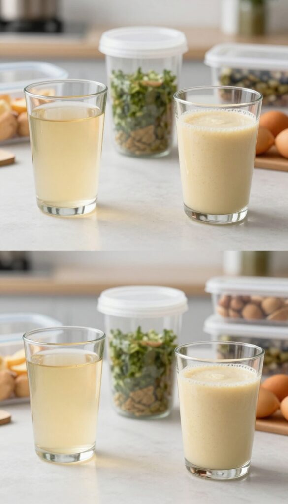 What Is a Liquid Diet and Why Meal Prep Matters