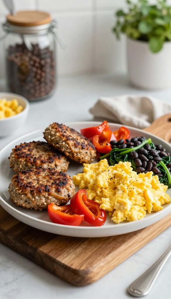 Plan Your Lunch Around Vegetables and Lean Protein